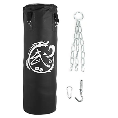 Vifemify Saco de Boxeo Hueco de 3 Capas para Entrenamiento físico, Saco de Boxeo Hueco para Muay Thai, Saco de Boxeo para niños y Adolescentes, Entren