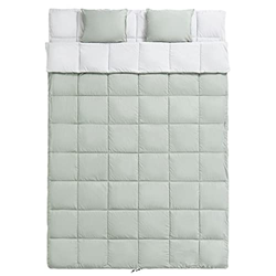 SXLIGHT Saco De Dormir Doble para Adultos, Saco De Dormir Ligero Impermeable para Clima Cálido En 4 Estaciones, Ideal para Acampar Al Aire Libre, Moch precio