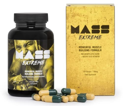 ☑️MASS EXTREME Premium - El suplemento para desarrollar la masa muscular, un desarrollo espectacular de la forma del cuerpo, ¡ideal para todos los hom