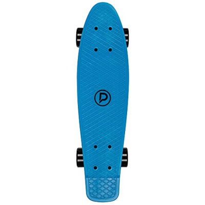 Playlife Vinilo Classic Cyan, 22" / 6" - 55,9 cm / 15,2 cm, 60 x 40 mm, 78 A, rodamientos ABEC 5 de acero al carbono, artículo 880318