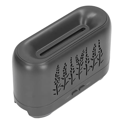 Zerodis Humidificador de Niebla Fría, AtomizacióN UltrasóNica del Humidificador Silencioso Alimentado por USB de 35dB para el Dormitorio Negro