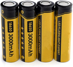 Paquete de batería Externa Recargable de 2 a 20 Piezas de Iones de Litio de 3,7 V 3000 Mah para Cargador de Linterna andcase-20Pcsandcase precio