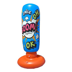 ULSUE Saco de Boxeo Inflable Saco De Boxeo Infantil, Punzonado Inflable De Pie Niños y Adultos (Color : 4, Size : 125cm) precio
