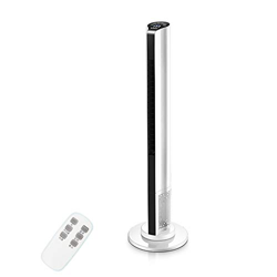 FMOPQ Intelligent Remote Control Leafless Fan Home Vertical Shaking Head Fan Silent Operation Wide Angle Shaking Head -50W características