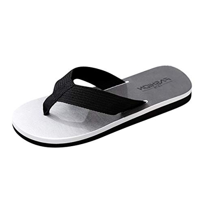 Chanclas Hombre Verano 2021 Zapatillas casa Hombre Verano Flip Flops de Playa baño Piscina Antideslizante Moda Suave cómodos Espigones Zapatillas de E