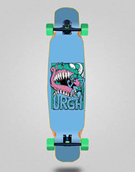 Urgh Skate Skateboard Longboard Complete Mix Bamboo 46x9 Monster Blue características