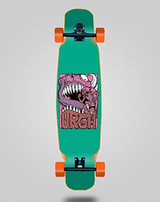 Urgh Skate Skateboard Longboard Complete Mix Bamboo 46x9 Monster Green