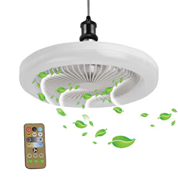 Ventilador de Techo sin aspas | Ventilador de Techo con Luces y Control Remoto | Ventilador de Techo de Perfil bajo Cerrado Ajustable con Velocidad de precio