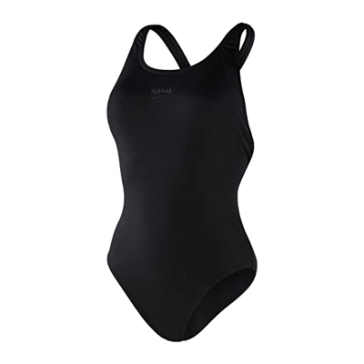 Bañador Eco Endurance+ Power espalda cruzada Speedo de mujer, negro, 28 (ES 34)