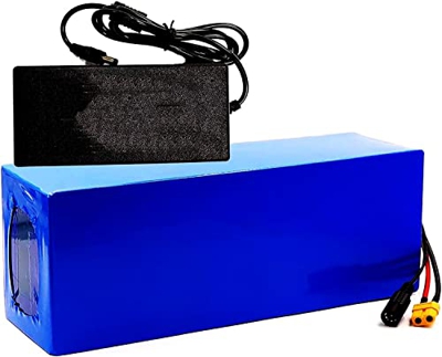 stdpcxz 48V 20Ah 1000W Batería De Alta Potencia 20000Mah 18650 Paquete De Batería De Litio Ebike Bicicleta Eléctrica con Cargador + BMS 48V 20Ah,T Plu