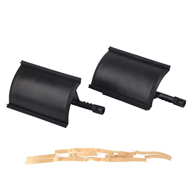 Kit de reparación de aleta de calefactor de aire acondicionado, reparación de aleta de calefactor de CA de doble zona compatible con Peugeot 407 2004‑