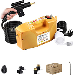 AADECOR Limpiador De Vapor De Alta Temperatura De Alta PresióN 3000W Vaporizador Multifunción,con Tubo De Pistola Pulverizadora De 10.4 Pies,Black en oferta