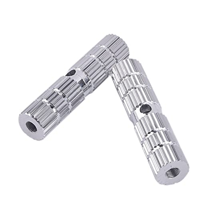 LAVINIA 1 Par de Pedales de Bicicleta, Clavijas del ReposapiéS del Eje, Pedales Antideslizantes para Pies Traseros para BMX, Bicicleta de MontañA, Bic