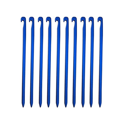Clavijas de aluminio for carpas, estacas for carpas 10 piezas / lote Clavijas de aleación de aluminio de 16 cm for carpas, acampar al aire libre for a