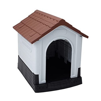 ZYYWX Casetas para Perros Casa De Perro De Plástico Plegable, Caseta Impermeable Interior Y Exterior, Adecuado para Perros Pequeños A Medianos (Size :