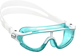 Cressi King Baloo Kid Goggles - Gafas de natación unisex para niños, aguamarina/blanca, única en oferta