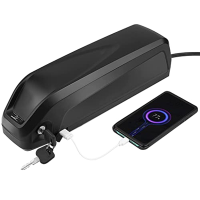 HJGHY 52V 18Ah Ebike Batería Bicicleta eléctrica Batería 52V Batería de Iones de Litio con 2A Cargador y BMS para 300W 650W 900W Bicicletas eléctricas