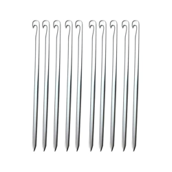 Clavijas de aluminio for carpas, estacas for carpas 10 piezas / lote Clavijas de aleación de aluminio de 16 cm for carpas, acampar al aire libre for a en oferta