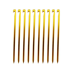 Clavijas de aluminio for carpas, estacas for carpas 10 piezas / lote Clavijas de aleación de aluminio de 16 cm for carpas, acampar al aire libre for a precio