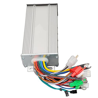 URROA Controlador de Motor sin escobillas for Scooter, Controlador de Bicicleta eléctrica 1000W 15 Cableado Tasa de Falla Baja Inteligente 72V 84V for