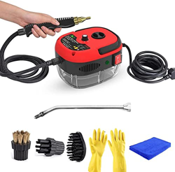 AADECOR Limpiador de Vapor de Alta presión de 2500 W Máquina de Limpieza de Vapor portátil de Mano Limpiador de Vapor eléctrico para tapicería, automó precio