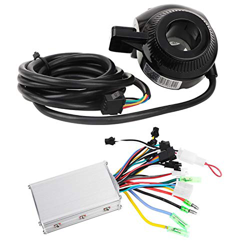URROA Controlador de Motor de Bicicleta eléctrica, 24V, 36V, 48V, 60V, Controlador sin escobillas for Patinete, Panel LCD de Acelerador de Pulgar (Siz precio