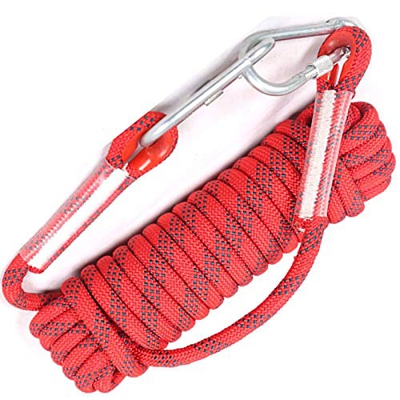 PAKIDS Cuerda de Escalada al Aire Libre, Cuerda de Escalada en Roca, Cuerda de Escape, Equipo de Escalada, Cuerda de paracaídas de Rescate de Incendio