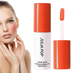 Yuxinkang Colorete Líquido Ligero Y Transpirable: 1 Barra De Colorete En Crema Portátil, Maquillaje De Colorete De Aspecto Natural, Colorete Líquido V precio
