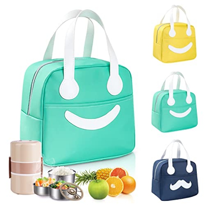Bolsa Termica, Bolsa del almuerzo Porta Alimentos Organizador del Almuerzo Titular de Almuerzo Contenedor de Almuerzo Térmicas para Llevar Almuerzo pa