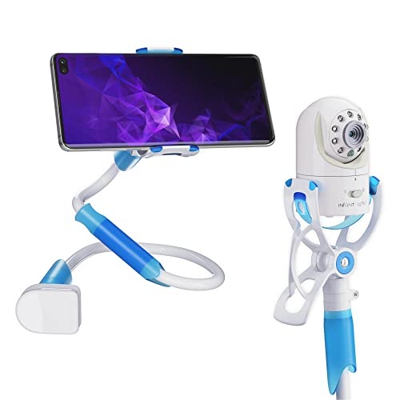 Soporte camara vigilancia bebe & soporte smartphone de BEARTOP | hasta 85 cm | para todas las cámaras & smartphones | robusto & flexible | soporte vig