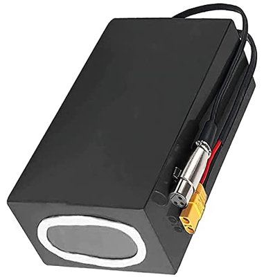 stdpcxz Batería De Litio para Bicicleta Eléctrica, Resistente Al Agua, De PVC, 36V, 15Ah, Batería De Iones De Litio con Cargador De 42V Y 2A para Kits