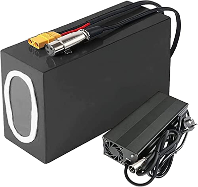 stdpcxz Paquete De Batería para Bicicleta Eléctrica, Batería De Litio para Patinete Eléctrico De 36V Y 15Ah, para Motores De 200-700W con BMS + Cargad