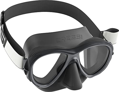 Cressi Samoa Mask Máscara Buceo, Adultos Unisex, Negro/Negro, Talla única