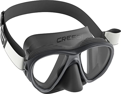 Cressi Fiji Mask Máscara Buceo, Adultos Unisex, Negro/Negro, Talla única