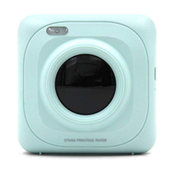 YFQHDD Impresora de bolsillo BT Impresor térmica inalámbrica impresora portátil de la impresora móvil 200DPI para la etiqueta de la etiqueta de la eti características