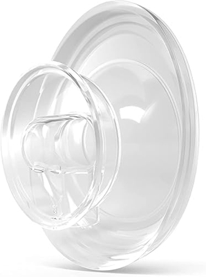 Embudos 24mm para sacaleches eléctricos Elvie Stride - Paquete de 2|Reborde para pezonera para extraer leche materna |Libre de BPA y apto para lavavaj