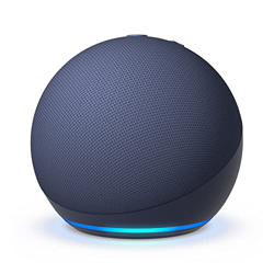 Nuevo Echo Dot (5.ª generación, modelo de 2022) | Altavoz inteligente con Alexa | Azul marino en oferta