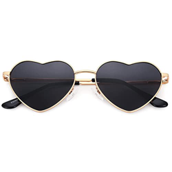 Dollger Gafas de Sol Corazon Polarizadas Mujer Nina Protección UV400 Gafas Corazón Gafas de Sol con Forma Corazón Heart Shaped Sunglass características