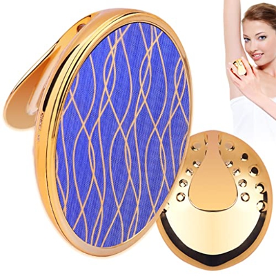 Epilator Borrador de Depilacion Pelo con Asa, Herramientas Depiladora Crystal Hair Remover Eraser, Depiladora de Cristal Sin Dolor Reutilizable, Piern