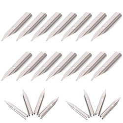 NUOBESTY 20 Piezas Pluma de Acero Inoxidable Comic Pen Nib Set Pluma de Repuesto Plumillas Manga Plumillas Metal Pen Plumillas para Caligrafía Pluma E en oferta