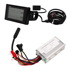 Pwshymi Acelerador eléctrico del pulgar de la bicicleta, funcionamiento del botón Multidata Kit de controlador de bicicleta eléctrica Buena disipación precio