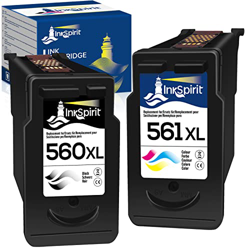 Detalles de la oferta de InkSpirit 560 561 XL Cartuchos de Tinta Remanufacturados para Canon 560 561 XL, para Pixma TS5350 , TS5351 , TS5352 , TS5353 , TS7450 , TS7451(1 Negro InkSpirit 560 561 XL Cartuchos de Tinta Remanufacturados para Canon 560 561 XL, para Pixma TS5350 , TS5351 , TS5352 , TS5353 , TS7450 , TS7451(1 Negro en oferta