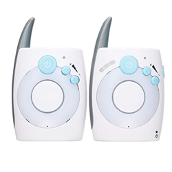 Tooart Baby Monitor, Portátil Inalámbrico Audio Digital Baby Monitor 2.4Ghz Conversación bidireccional Detector de llanto de bebé cristalino Transmisi características