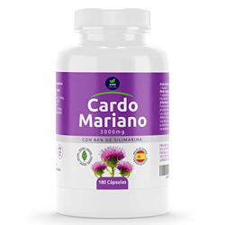 Cardo Mariano 3000mg - 180 Capsulas Veganas con 80% de Silimarina (6 Meses de Suministro) en oferta