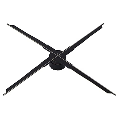 Ventilador de Publicidad de Holograma 3D, Admite Tarjetas de Almacenamiento Y Software de Edición de Patrones Pantalla de de Holograma 3D para el Hoga