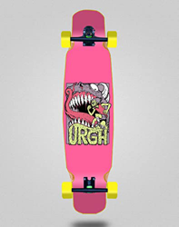 Urgh Skate Skateboard Longboard Complete Mix Bamboo 46x9 Monster Pink en oferta