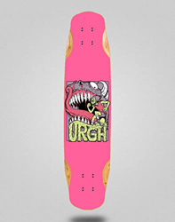 Urgh Skate Skateboard Longboard Deck Mix Bamboo 38x8.45 Monster Pink características