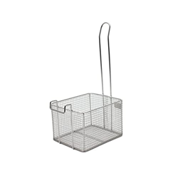 Cesta coladora de acero inoxidable para papas fritas francesas con marco de filtro cuadrado de residuos de aceite, filtro de alimentos para patatas fr precio