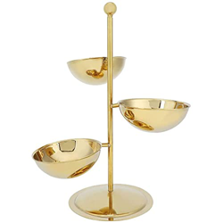 Plato de frutas dorado modelo europeo sala sala de estar mesa de café accesorios retro elegante fruta plato decoración del hogar en oferta