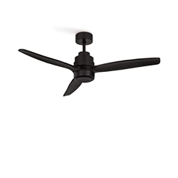 CREATE / WINDSTYLANCE DC / Ventilador de Techo Negro Aspas Negras / Silencioso, Potencia 40W, Ø132 cm en oferta